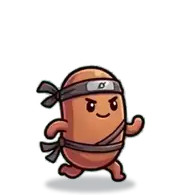 Ninja Bean jumping